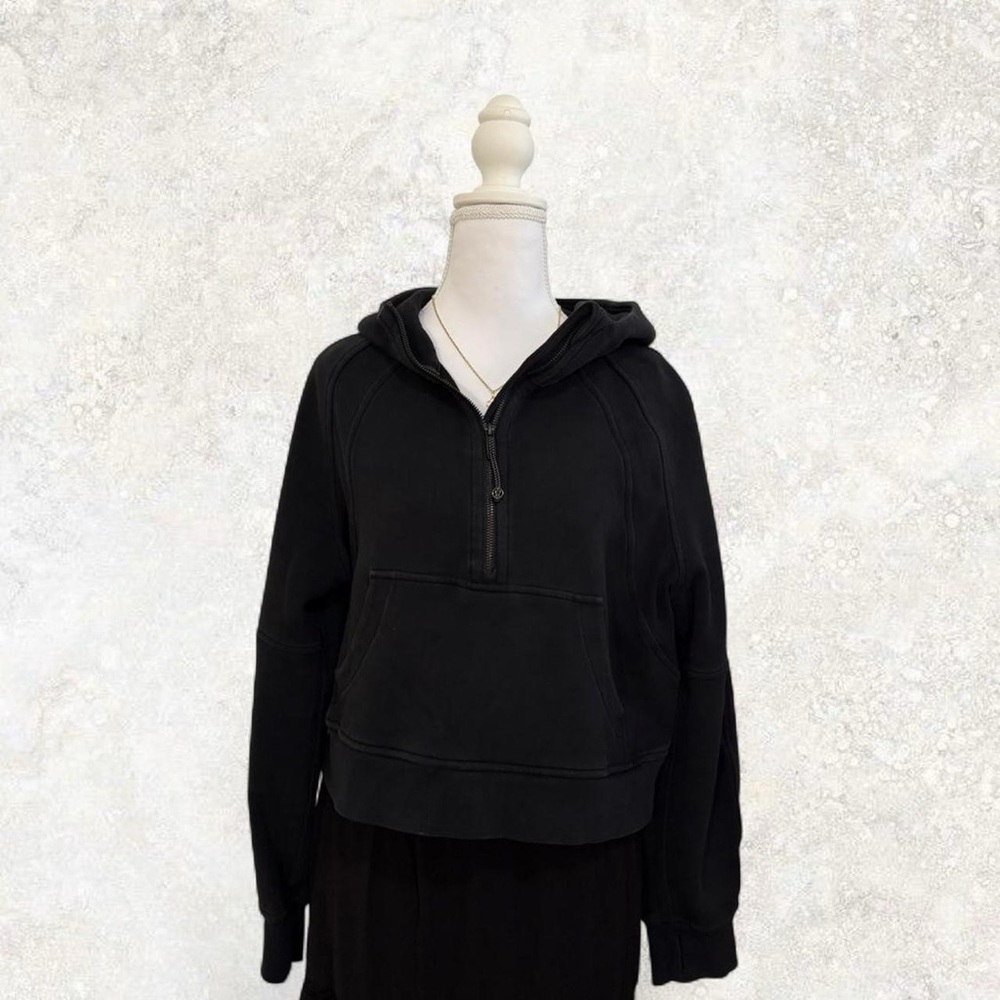 lululemon athletica Black scuba Women's Hoodie